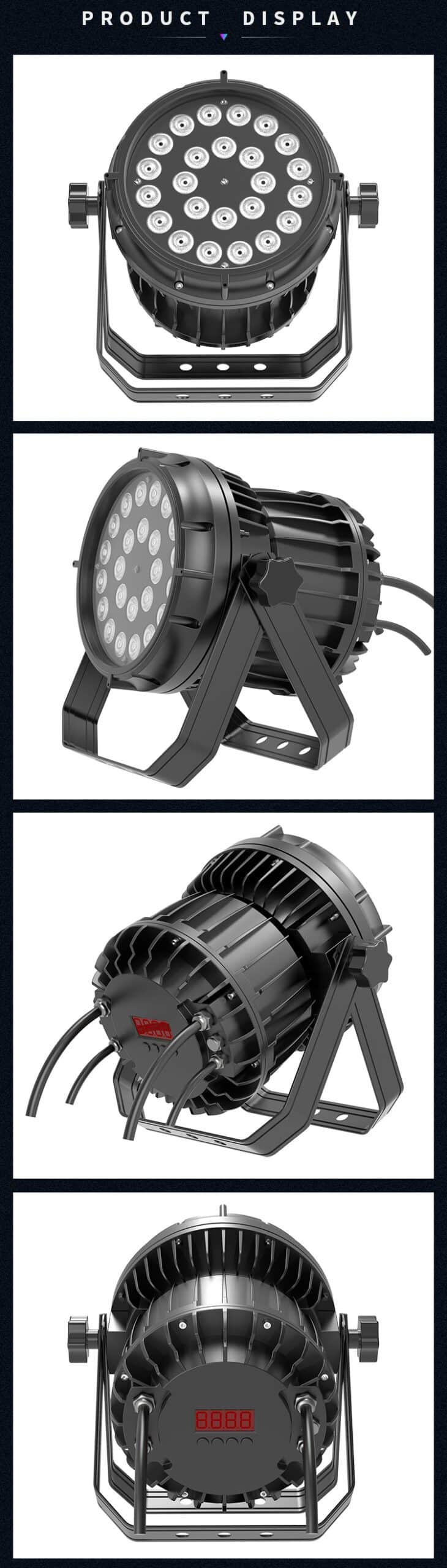 WATERPROOF 24PCS LED PAR LIGHT (PRIVATE MODEL)