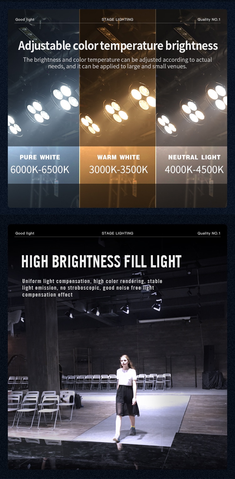 WATERPROOF 4 EYES COB PAR LIGHT(PRIVATE MODEL)