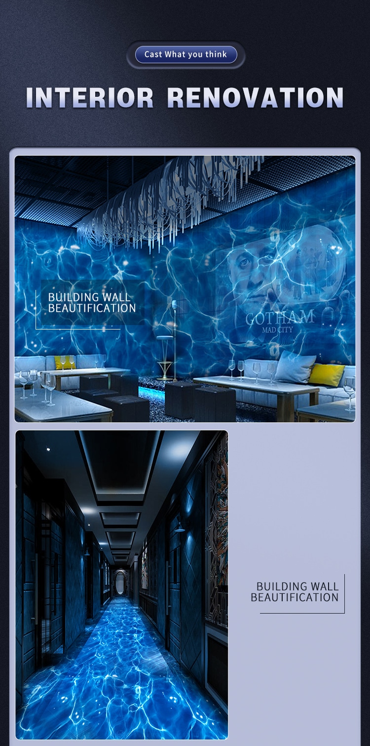 WATERPROOF WATER WAVE LED EFFECT LIGHT