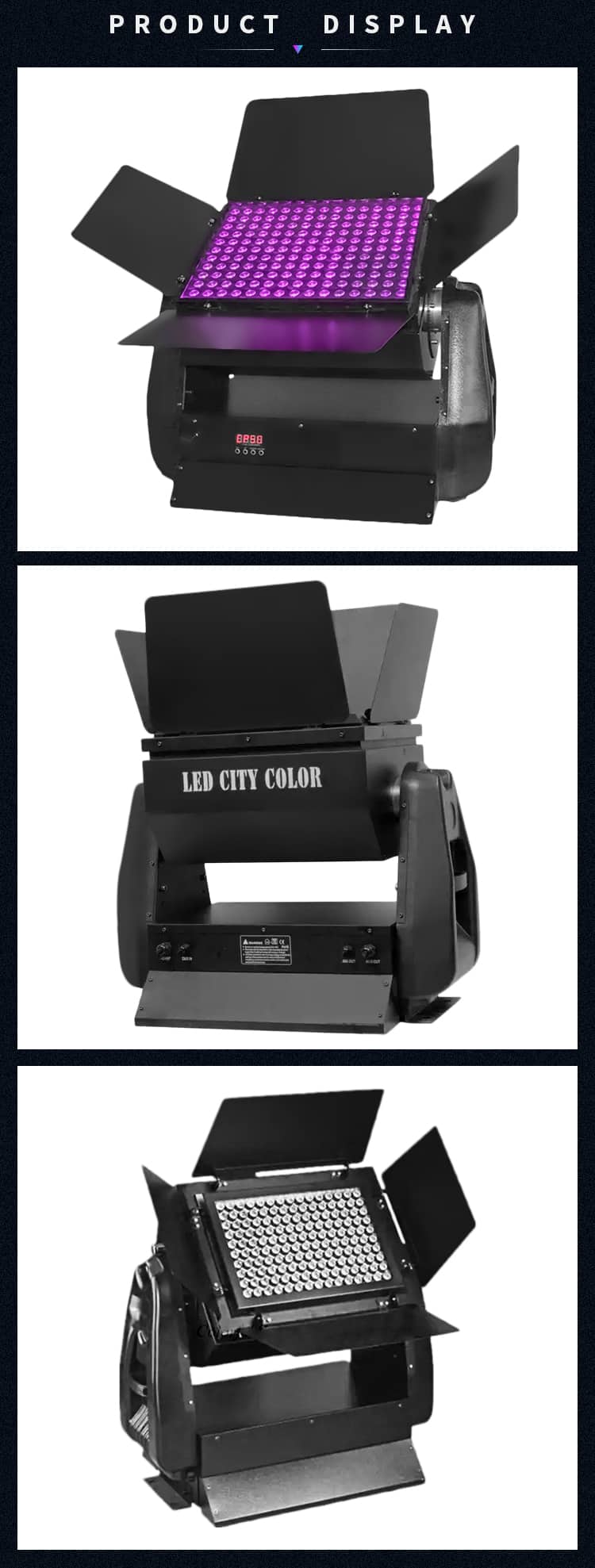 WATERPROOF 140/150/180PCS LED CITY COLOR WASH LIGHT