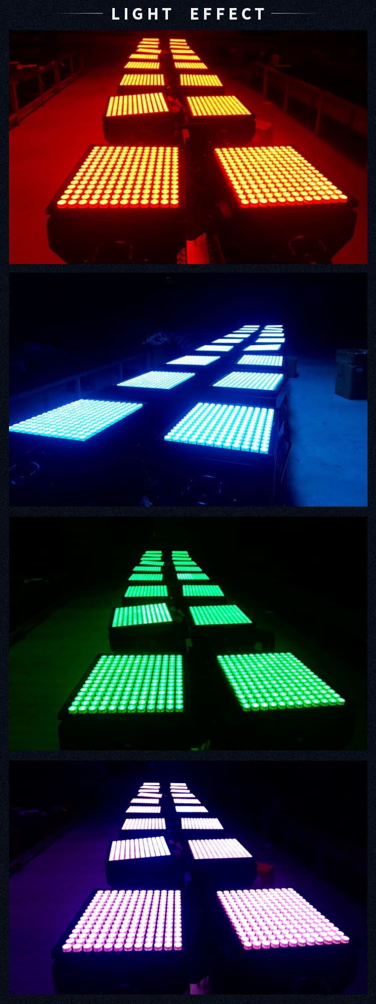 WATERPROOF 140/150/180PCS LED CITY COLOR WASH LIGHT