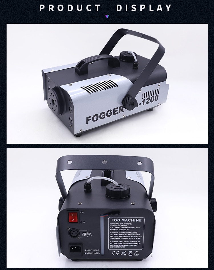 1000/1200/1500/1800W SMOKE MACHINE