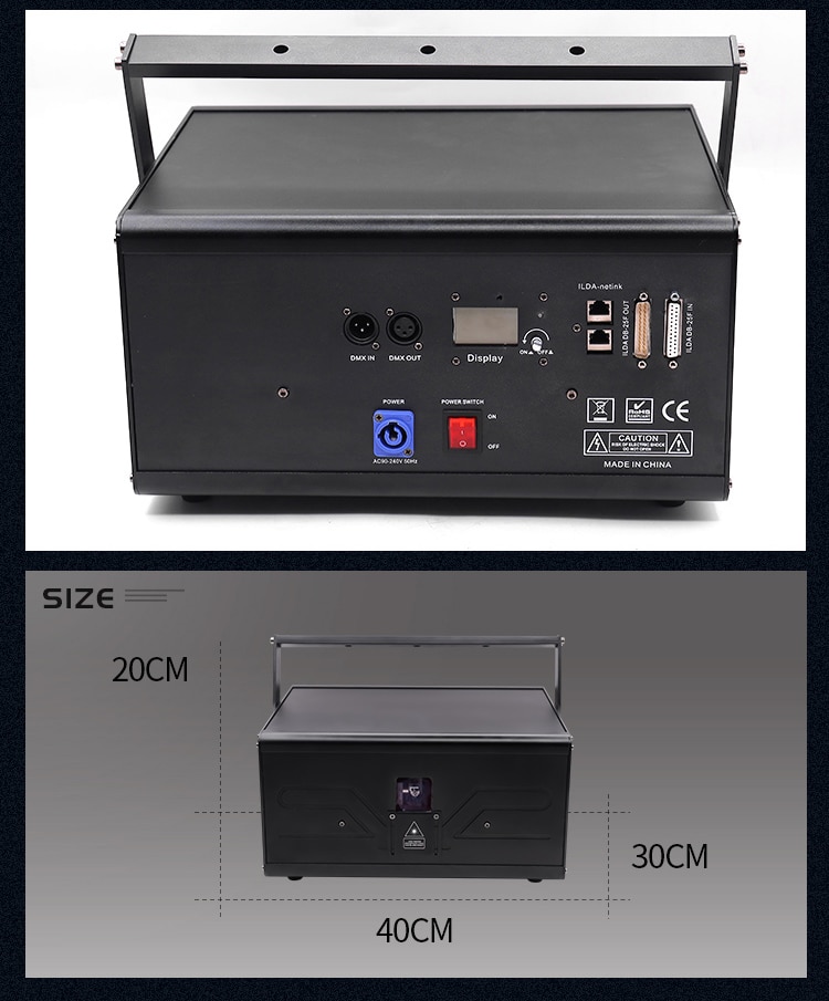 3/4/5/6/8/10W FULL COLOR ANIMATION LASER LIGHT
