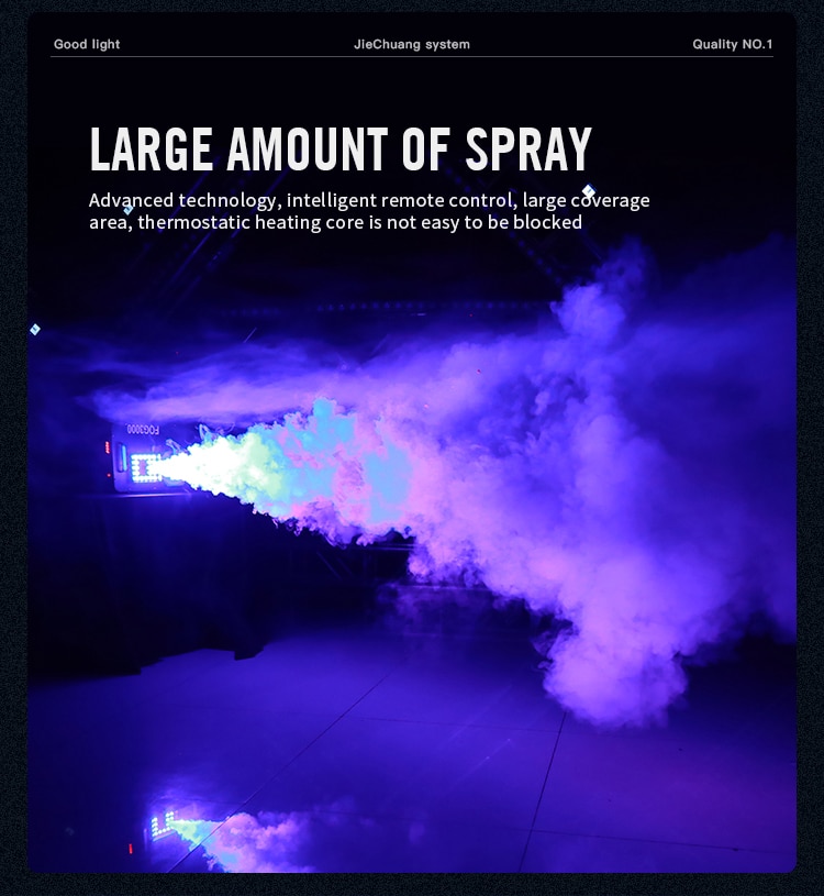 1500W RGBW/3000W 24PCS FULL COLOR AIR COLUMN SOMOKE MACHINE