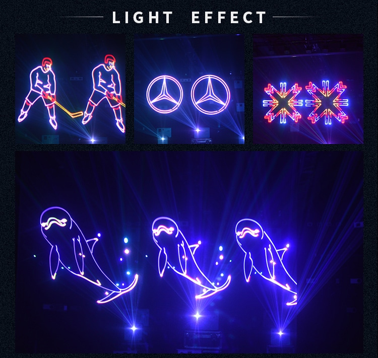 5/100W OUTDOOR WATERPROOF FULL COLOR LANDMARK LASER LIGHT