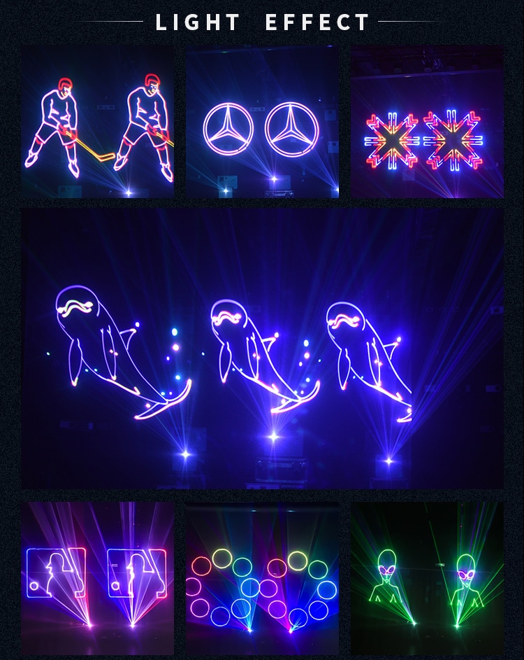 10/15/20/30/40/50/60 FULL COLOR LANDMARK LASER LIGHT