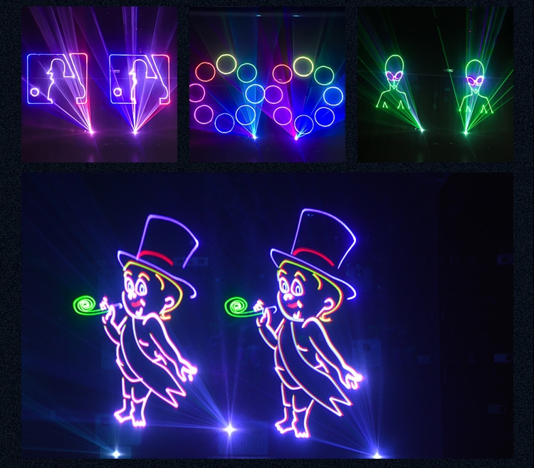 5/100W OUTDOOR WATERPROOF FULL COLOR LANDMARK LASER LIGHT