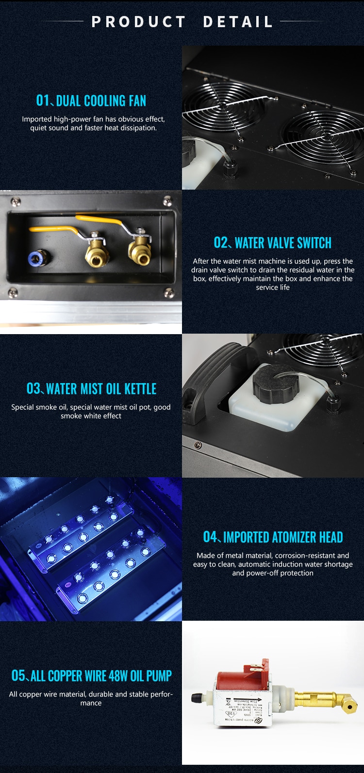 WATER BASED LOW FOG MACHINE