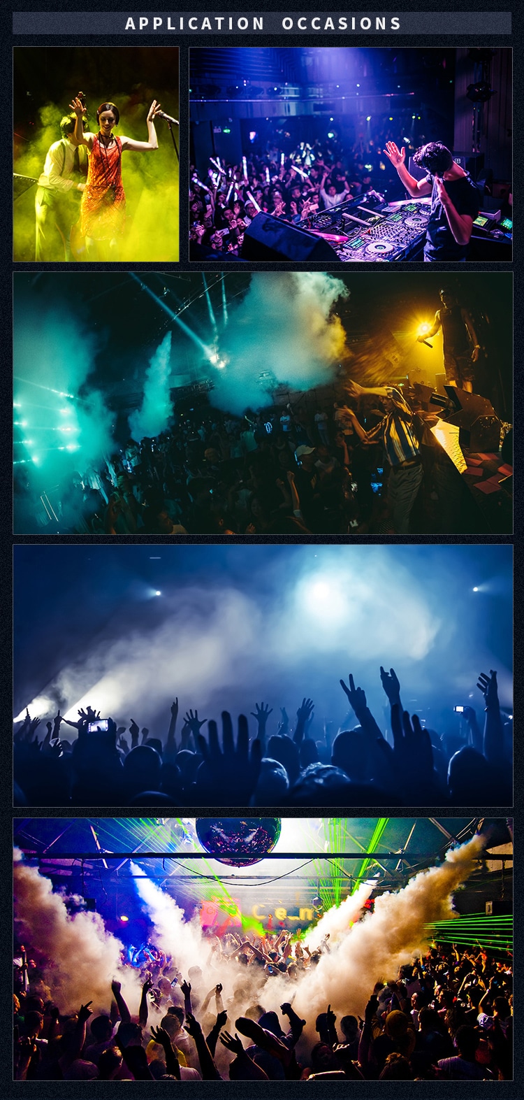 1000/1200/1500/1800W SMOKE MACHINE