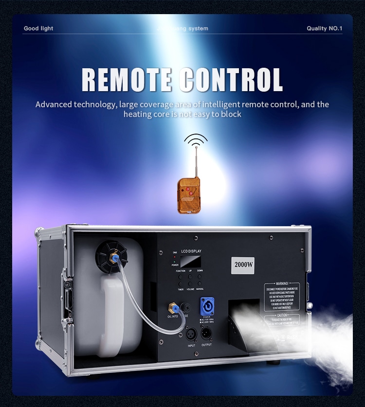 2000W MIST FOGGING MACHINE