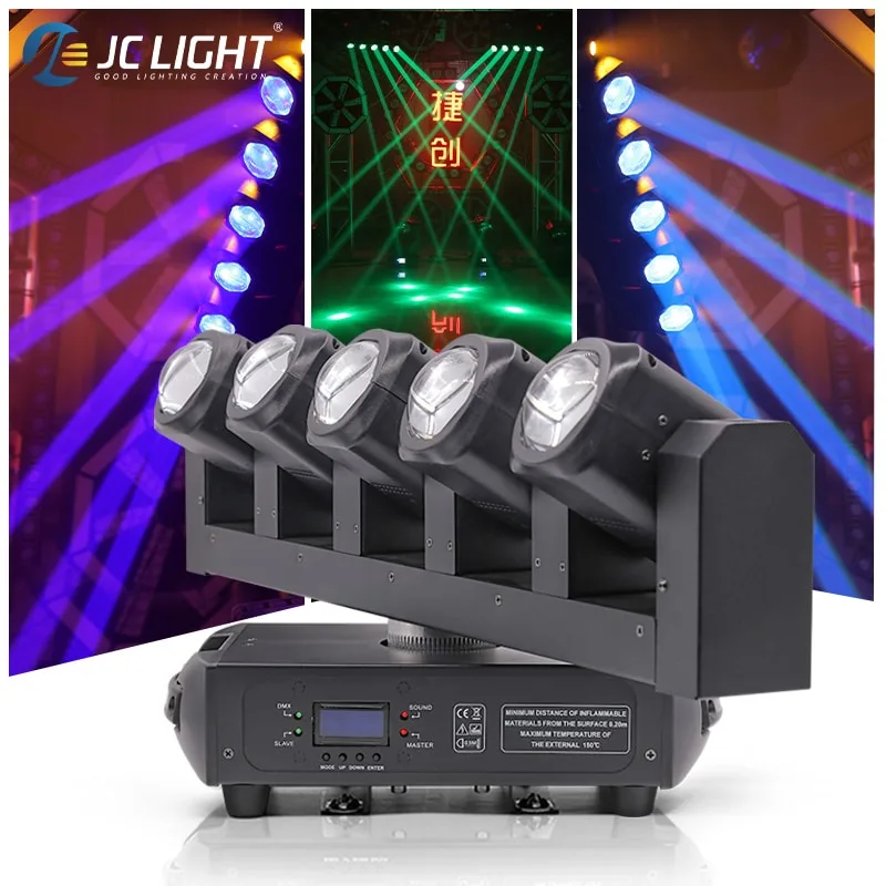 5 HEADS BEAM MOVING HEAD DJ LIGHT