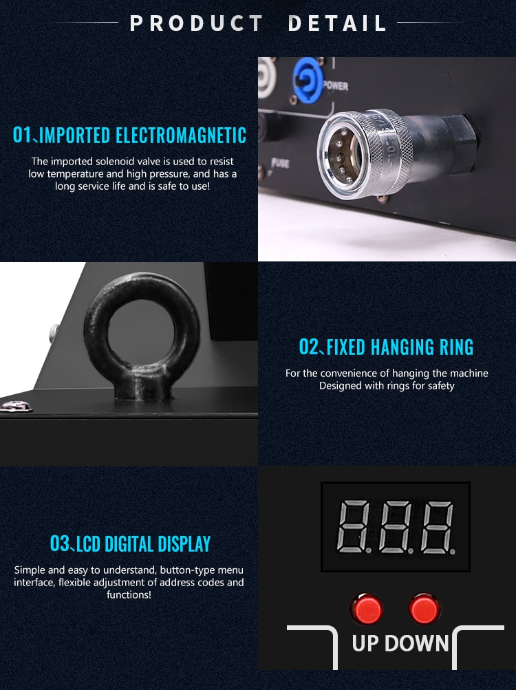 SINGLE-HEADED SNOWSTORM CONFETTI MACHINE