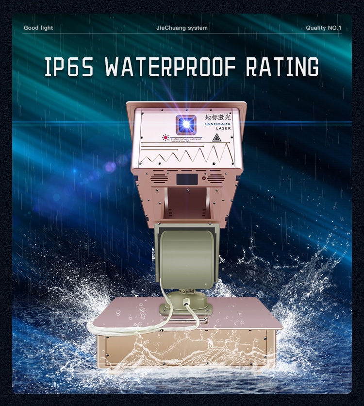 WATERPROOF LANDMARK LASER LIGHT I25-2