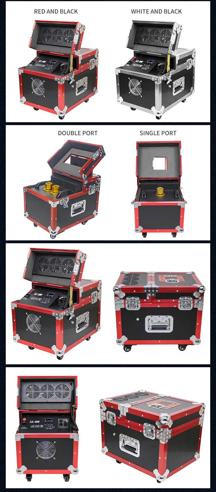 600/900W DUAL HAZE MACHINE