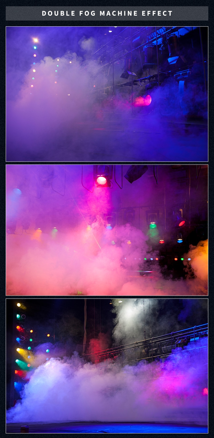 600/900W DUAL HAZE MACHINE