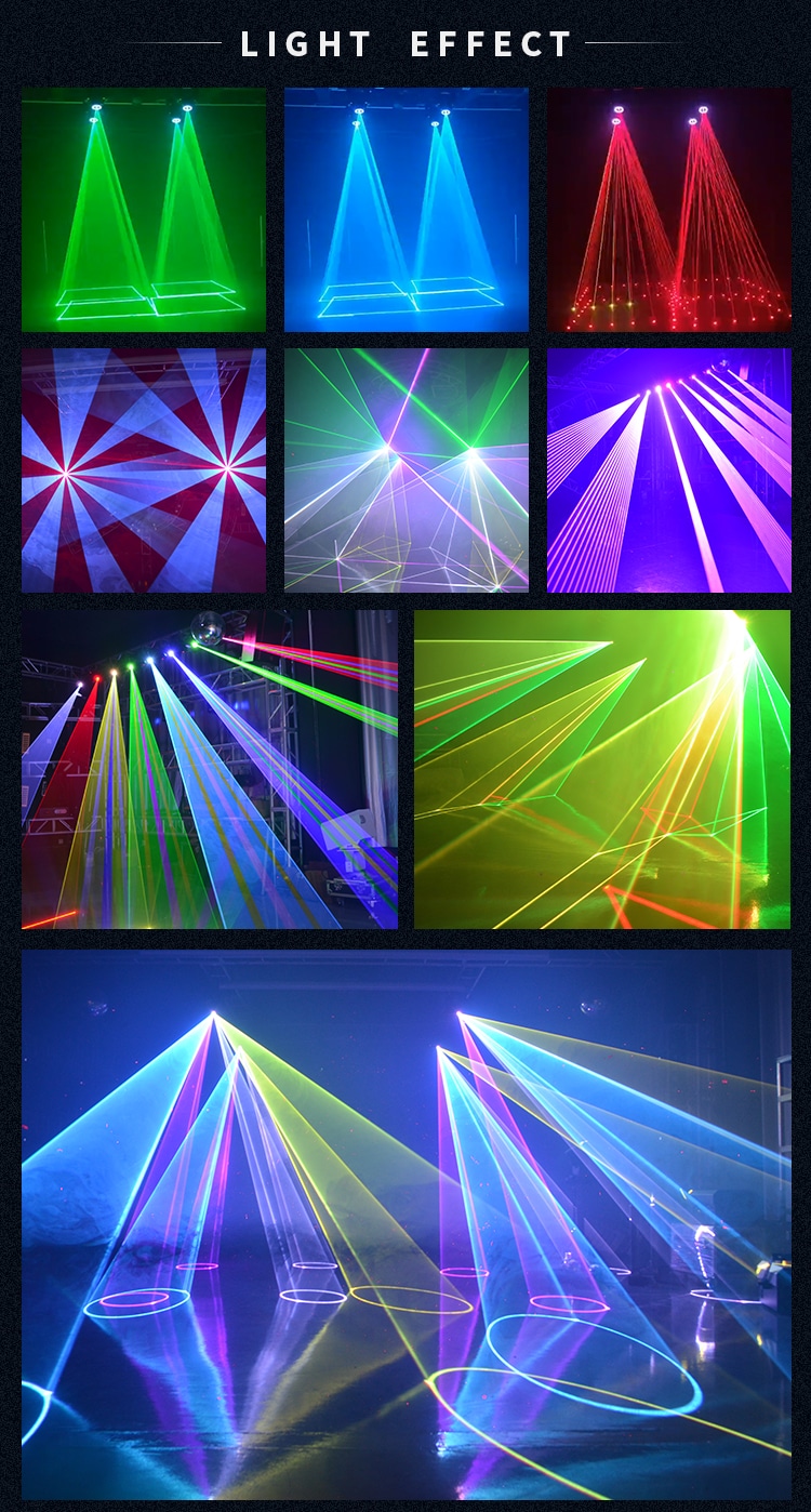 2/3/5W FULL COLOR AMINATION MOVING HEAD LASER LIGHT