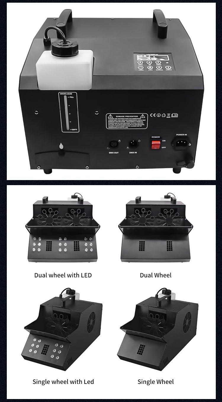 LED FOG BUBBLE MACHINE