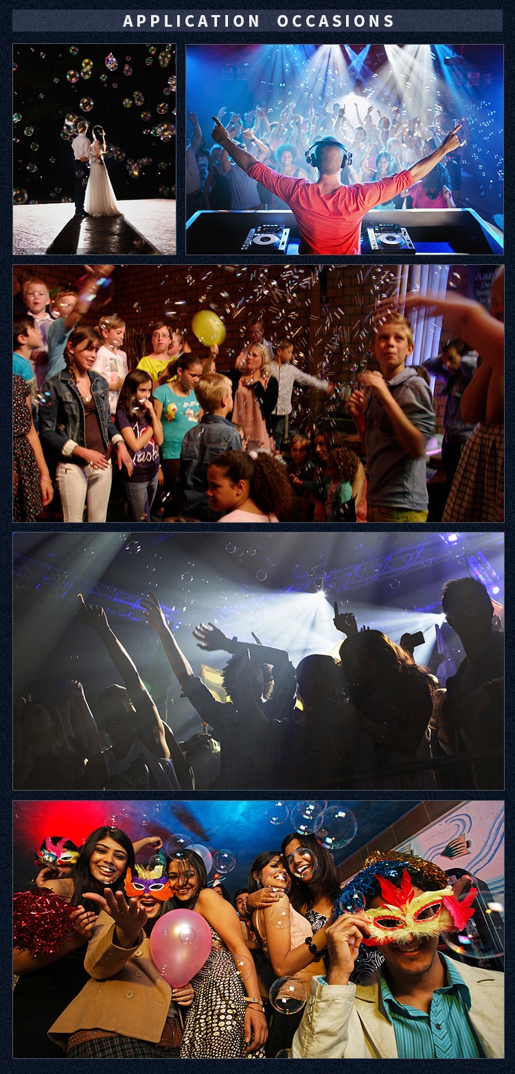 LED FOG BUBBLE MACHINE