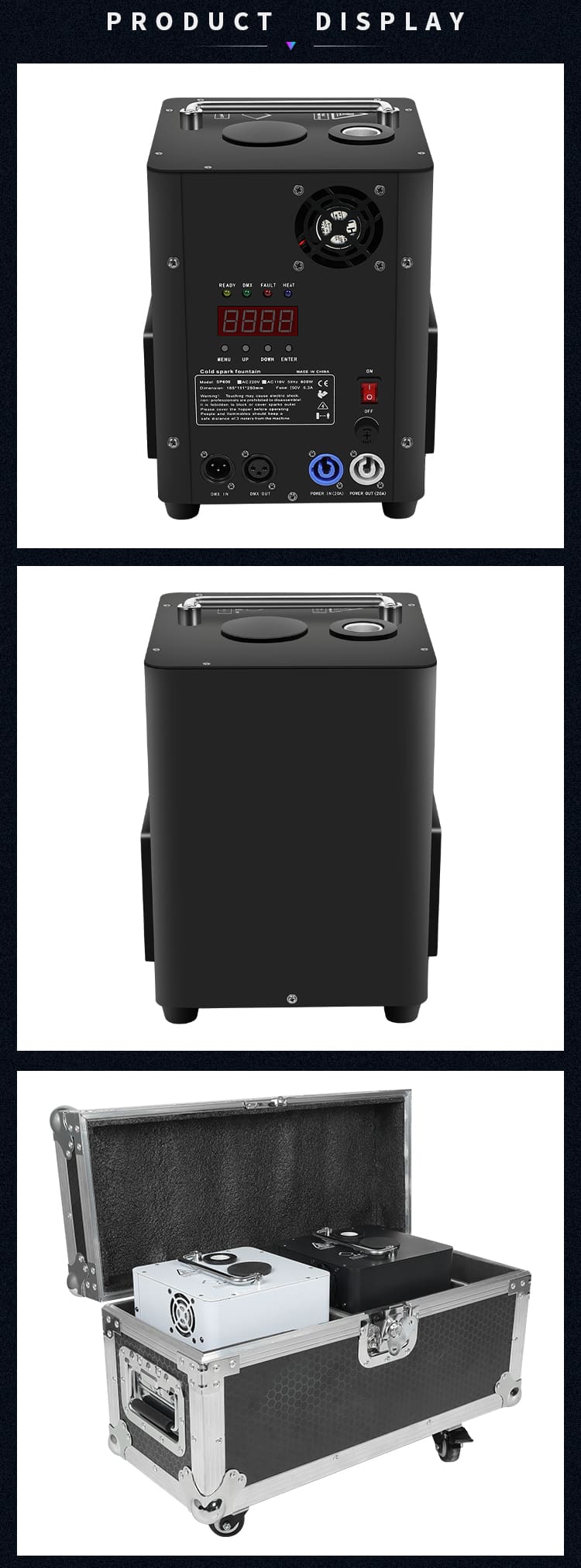 600W COLD SPARK MACHINE K33-1