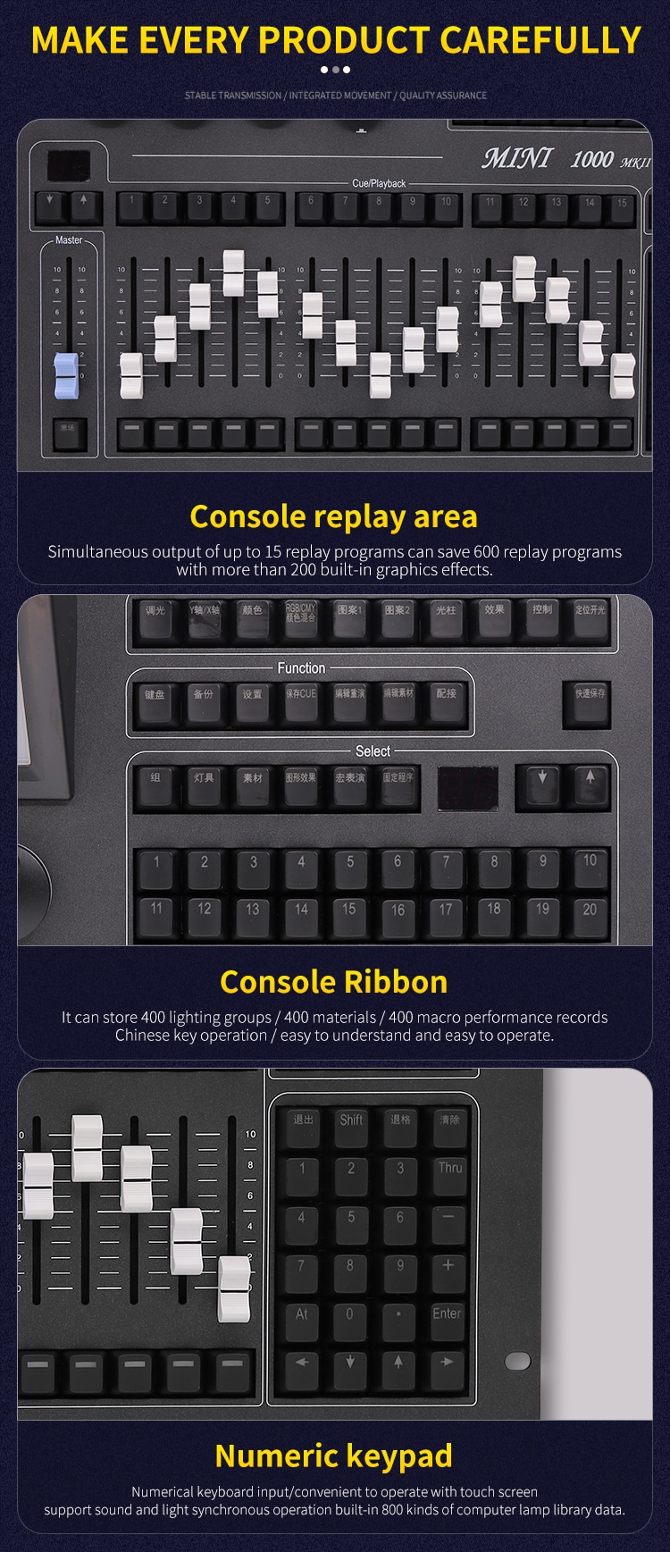 CODE MINI 1000 CONSOLE 7