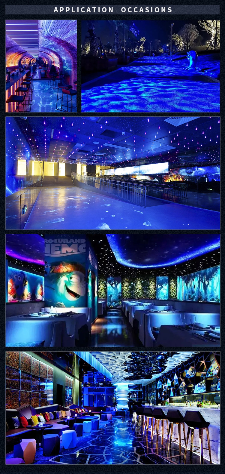 WATERPROOF WATER WAVE LED EFFECT LIGHT