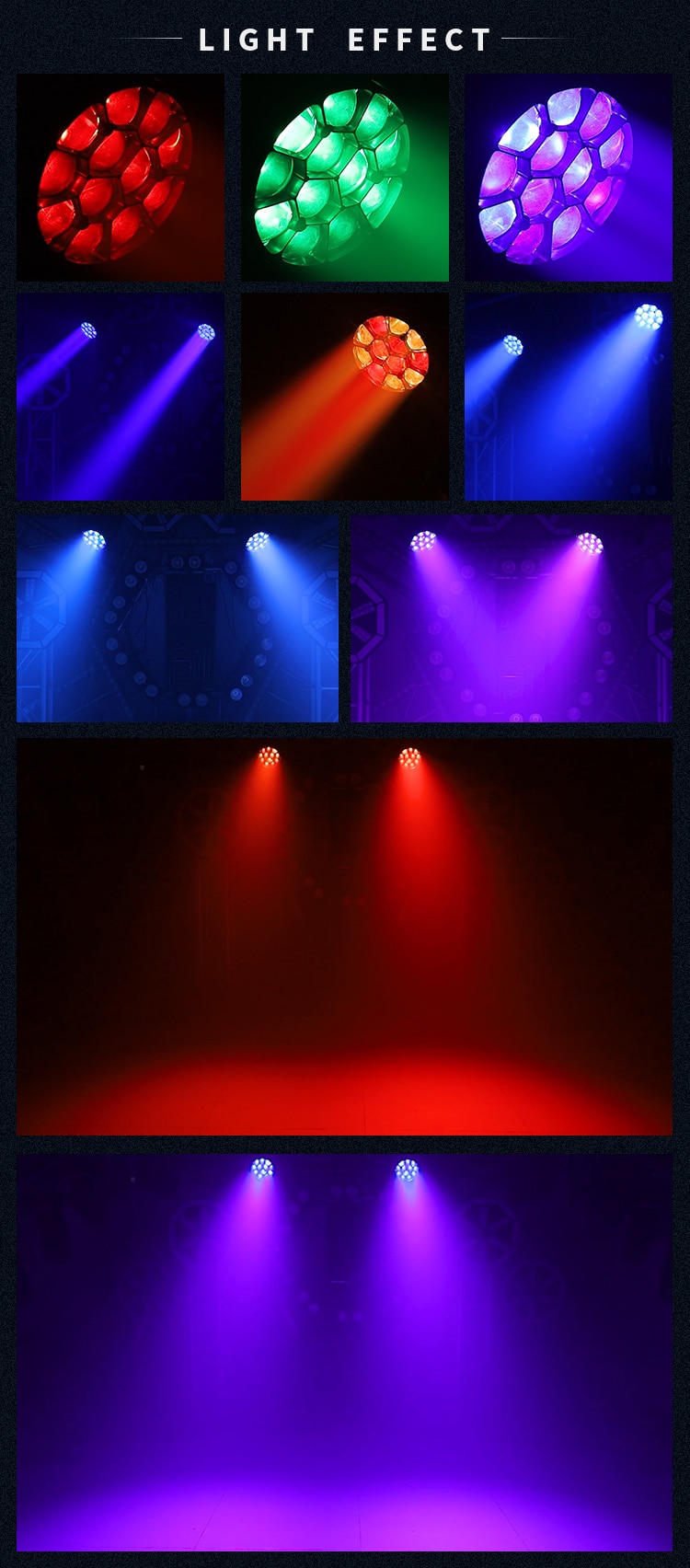 12*40W LED ZOOM WASH MOVING HEAD LIGHT