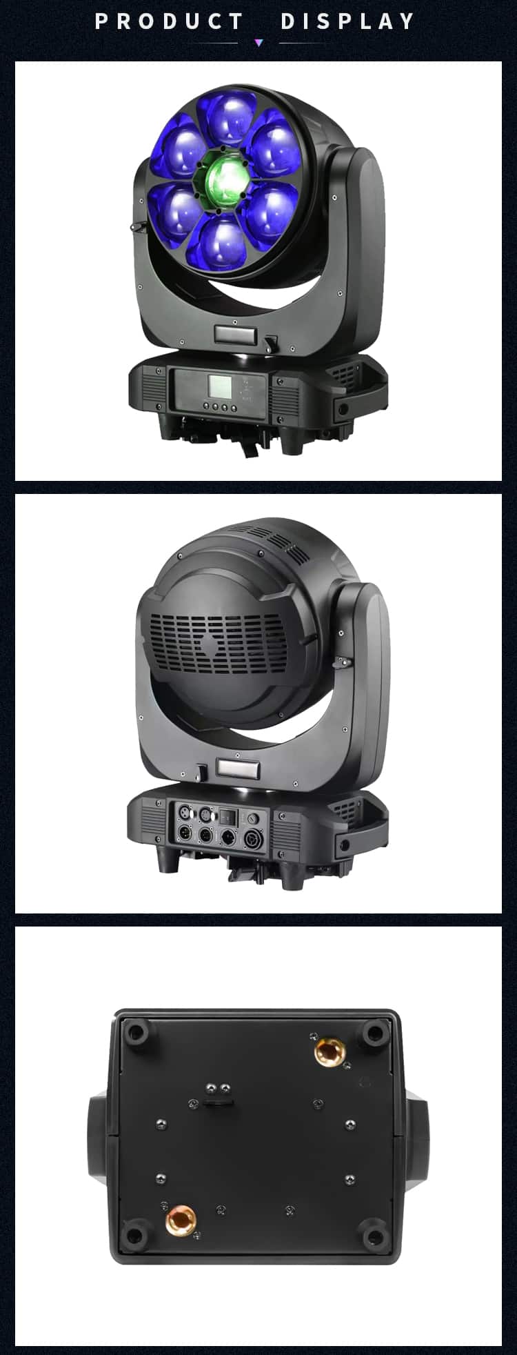 7*60W BEE EYES LED ZOOM MOVING HEAD LIGHT