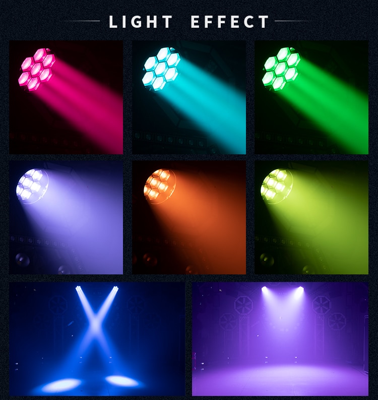 7*60W BEE EYES LED ZOOM MOVING HEAD LIGHT