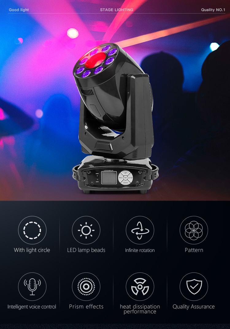 MINI 200W LED SPOT MOVING HEAD LIGHT