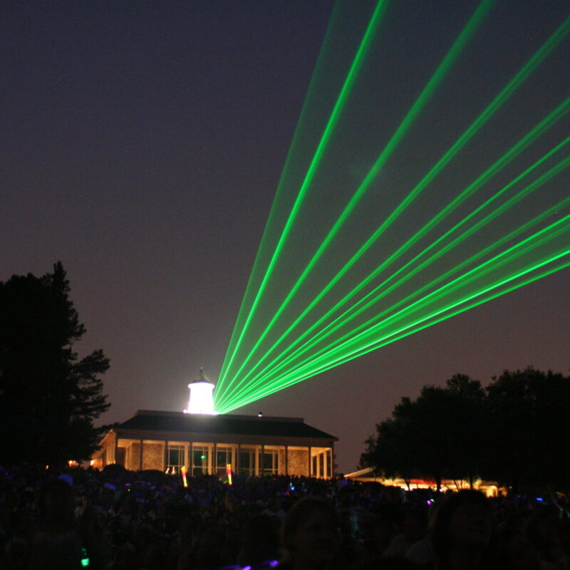 Outdoor lighting project