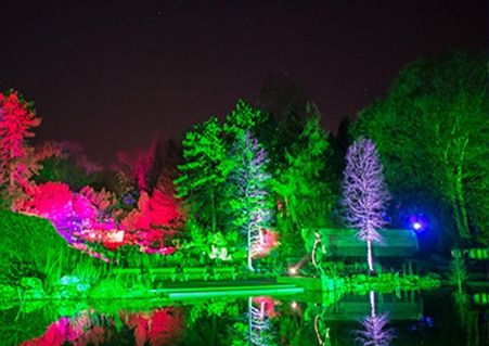 Outdoor cultural and tourism lighting