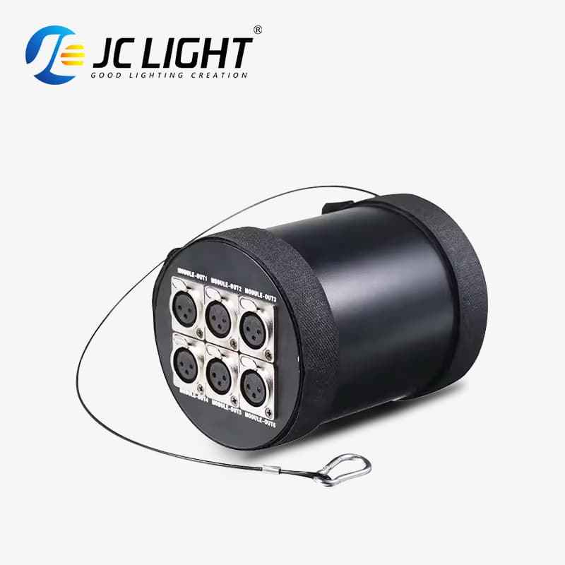 6 way DMX spiltter