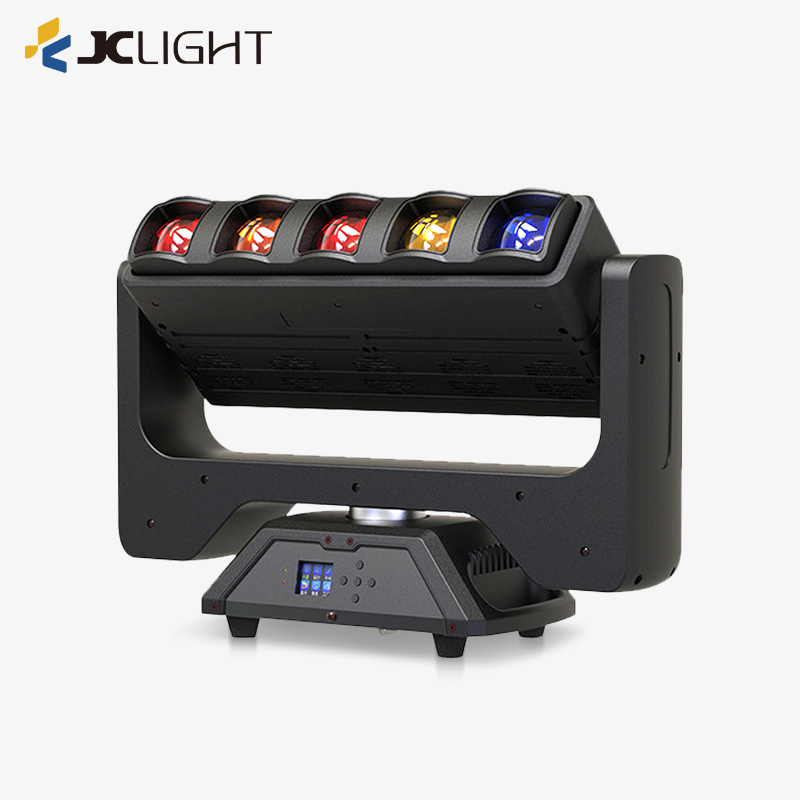 5x40W DOUBLE-SIDED BEAM+STROBE MOVING HEAD LIGHT