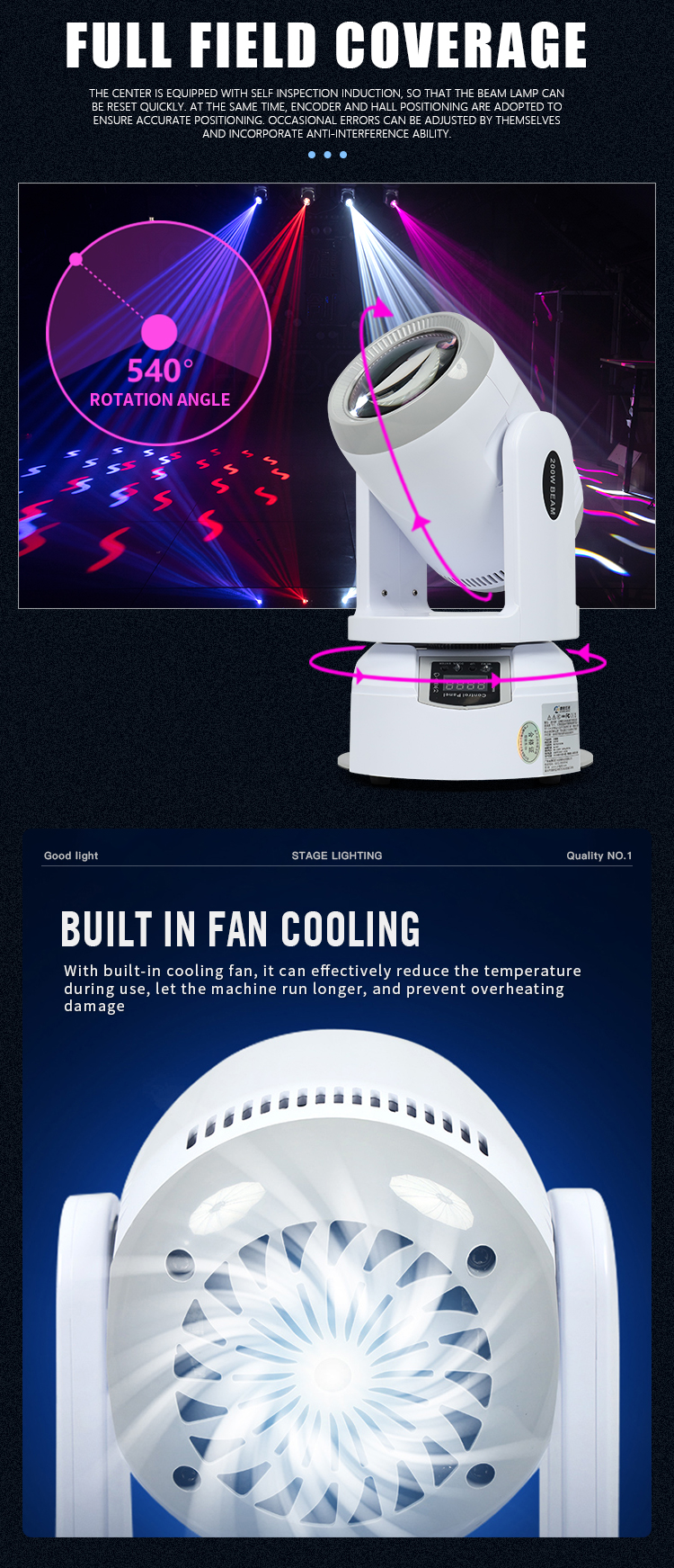 LED BEAM MOVING HEAD LIGHT(BIG CANNON)