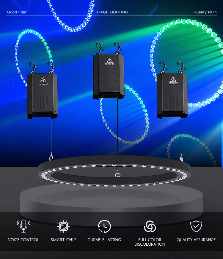 Kinetic Rings Led KINETIC BEAM RING LIGHT