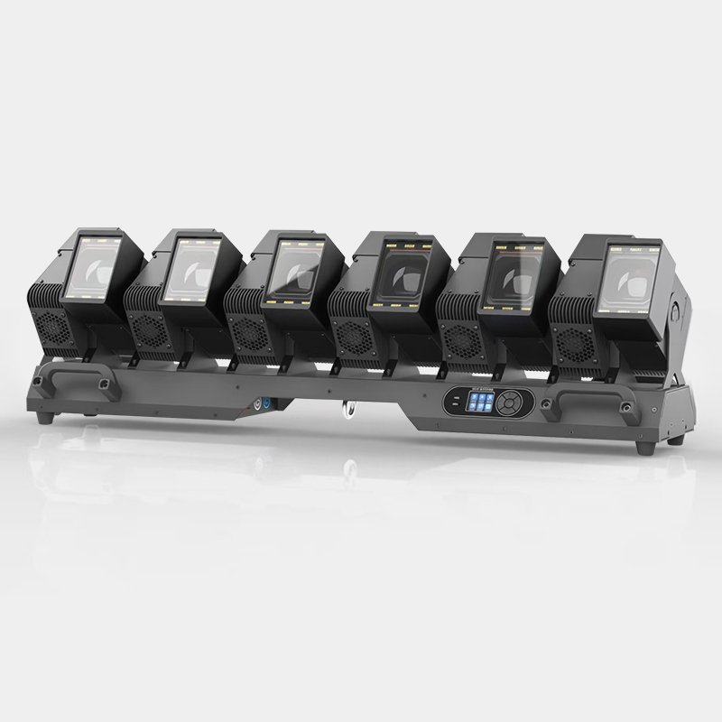 12X60W LED BEAM ZOOM MOVING HEAD LIGHT WITH AUXILIARY LIGHT