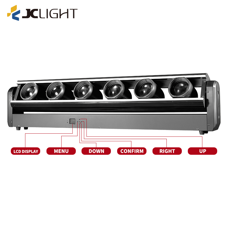 6x80W LED BEAM MOVING HEAD LIGHT
