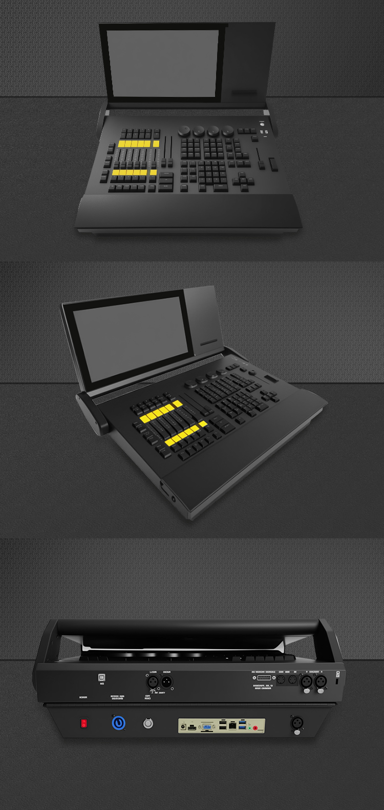 Light Console Controller JC LIGHT MA2 Lighting Console Single Screen for Stage OEM