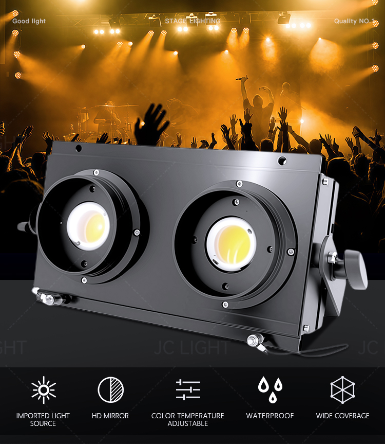 2 Eye Razorlight JC LIGHT Waterproof 2 Eyes Blinder Light for Events OEM