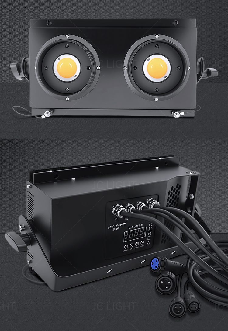 2 Eye Razorlight JC LIGHT Waterproof 2 Eyes Blinder Light for Events OEM
