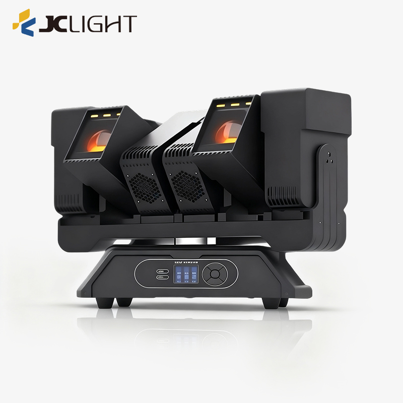 6x60W LED BEAM ZOOM MOVING HEAD LIGHT WITH AUXILIARY LIGHT