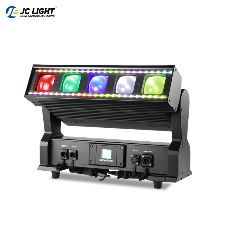 WATERPROOF 5x60W LED ZOOM MATRIX LIGHT WITH AUXILIARY LIGHT(PHOENIX DANCE)