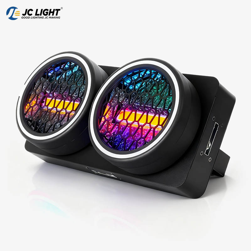 Two-eye matrix retro light strip radiance