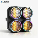 Four-eyed matrix retro light strip radiance