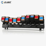 Waterproof 10-piece multi-functional dragon matrix light strip with auxiliary light