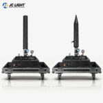 Waterproof spray ribbon integrated cannon machine