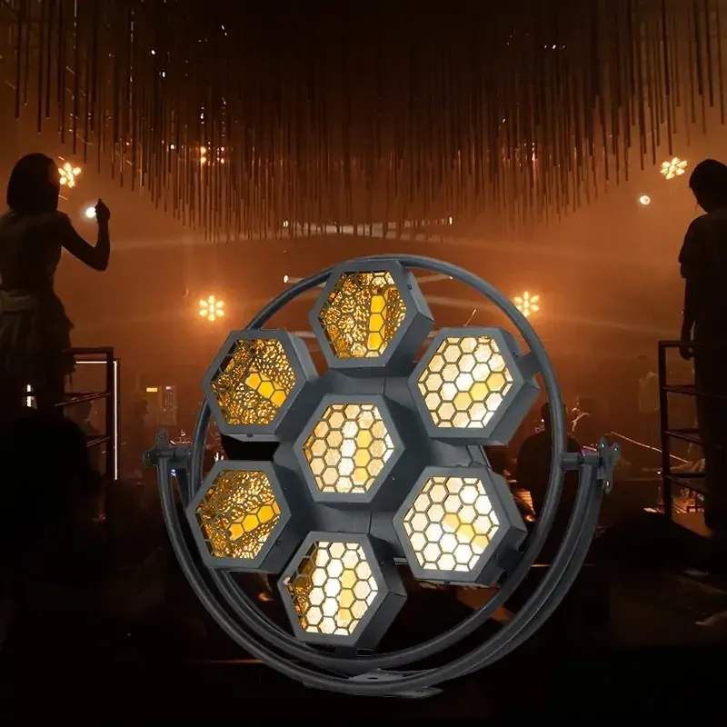 MINI 7PCS RETRO STAGE LIGHT
