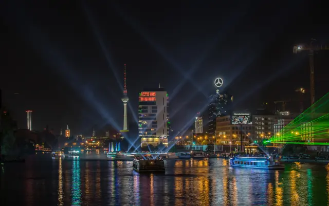 event lighting setup for professional events showing controller dmx splitter beam wash fixtures and power distribution layout